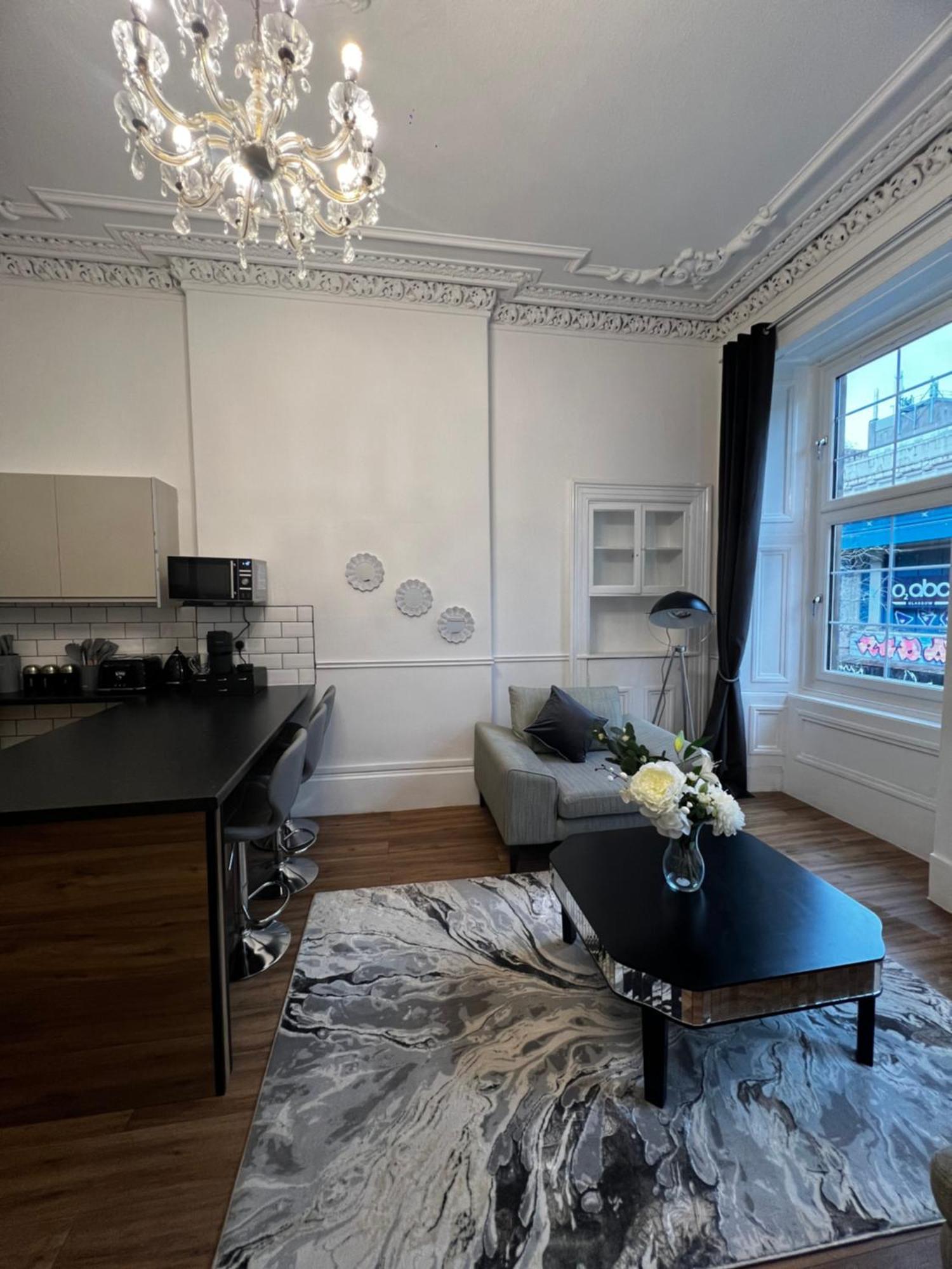 Sauchiehall Street Apartment Glasgow Bagian luar foto